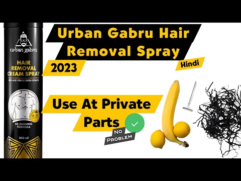 Urban Gabru Hair Removal Spray | Bal Gayab in just 10...