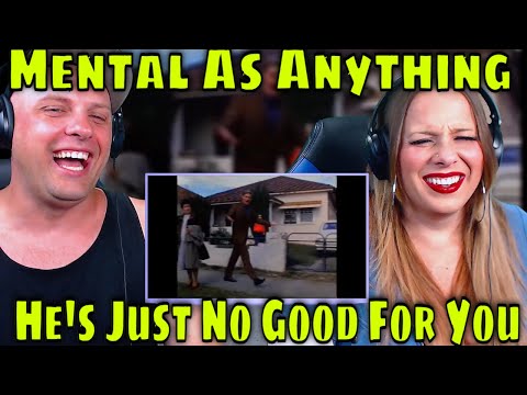 reaction to Mental As Anything - He's Just No Good For You (1987) THE WOLF HUNTERZ REACTIONS AU
