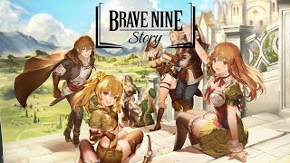 NEW GAME - BRAVE NINE STORY GAMEPLAY