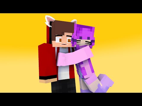COUPLE KITTY KITTY DANCE APHMAU FRIENDS MAIZEN AND ZOEY - MINECRAFT ANIMATION #shorts
