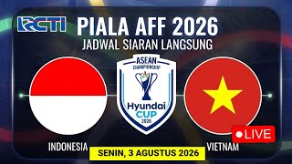 Download lagu LIVE RCTI JADWAL SIARAN LANGSUNG - Jadwal Indonesia vs Vietnam - Jadwal Piala AFF 2026 mp3