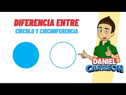DIFERENCIA ENTRE CIRCULO Y CIRCUNFERENCIA Super facil - Para principiantes