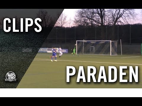 Mit einer Hand! | Parade von Lorenz Purbs (VfB Marburg)