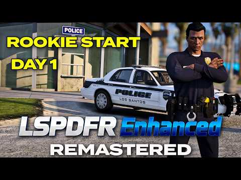DAY 1 - We are a Rookie | LSPDFR ENHANCED Career Mode