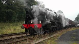 preview picture of video '46115 Scots Guardsman, with 'The Lune Rivers Trust Special' - 8th September 2012'