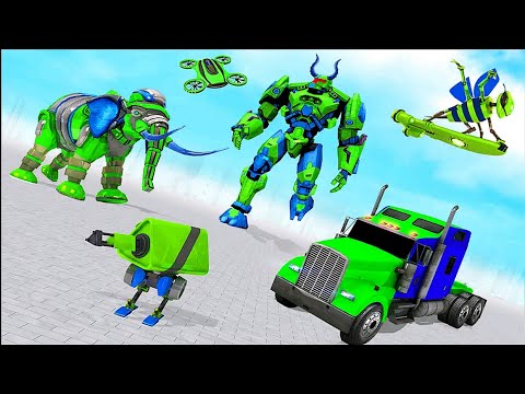 Wars of Robot Game 2022: Multiple Robot Transform Battle - Android iOS Gameplay