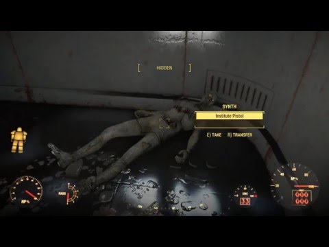 Phoenix & Pursuit's Fallout 4 FEV Labs & Dr Brian Virgil, The Institute, Synths, Experimental Serum