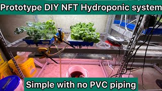 Thumbnail for video: prototype NFT hydroponic system (no PVC Pipe)