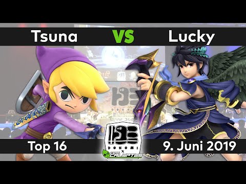 DoKomi 2019 | TCL Tsuna (Toon Link) vs Lucky (Dark Pit) | Top 16 [W]