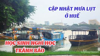 Update on storm No. 12 at noon on October 22 | Students are off from school from noon today | Leq...