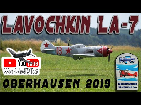 Lavochkin La-7 with Moki 250 at Oberhausen 2019