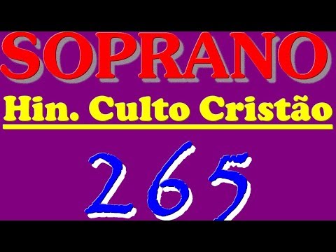 265-  TERÁS  VIDA  EM  OLHAR  PRA  JESUS  -   SOPRANO