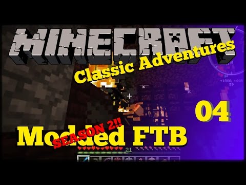 Feed the Beast Season 2 Episode 04 - Netherbound - MFR Mob Grinder