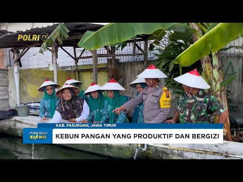 POLRES PASURUAN GELAR KETAHANAN PANGAN