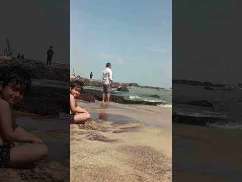 Anisha enjoying on beach ⛱️🏖️