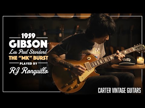 1959 Gibson Les Paul Standard "The MK Burst" played by RJ Ronquillo | Carter Vintage Guitars