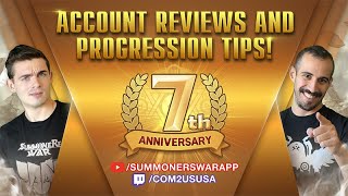Account Reviews &amp; Progression Tips! - Stream Starts at 11am Pacific
