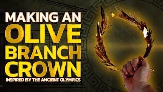 Making an Olive Branch Crown inspired by the Ancient Olympics 1