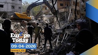 Europe Today: Waffenruhe im Iran in Gefahr – über 200 Tote nach israelischen Angriffen im Libanon