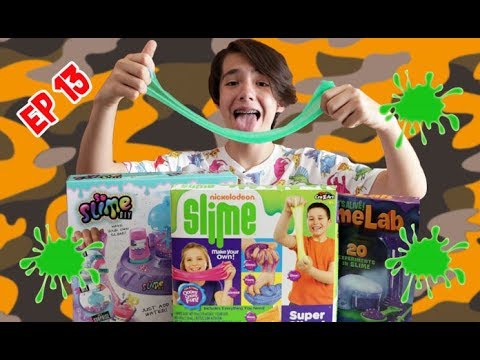 WE TESTED THE BEST TOYS FOR MAKING SLIME :D - Sniper