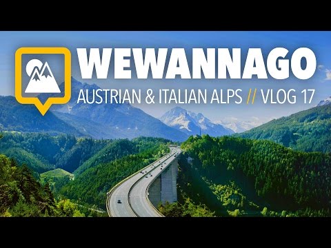 Austria to Italy: Road trip through the Alps  //  Round the World Travel  //  WeWannaGo TV