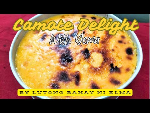 Camote Delight with Yema | Lutong Bahay ni Elma