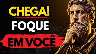 FOQUE EM VOCÊ: CORTE O QUE ROUBA SEU TEMPO | Estoicismo
