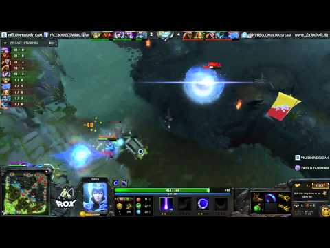 Dota 2. RoX vs hehe, 09.03.2014, Nexus комментирует