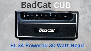 Video thumbnail for Bad Cat Cub EL 34 Powered 30 Watt Amp by Shawn Tubbs