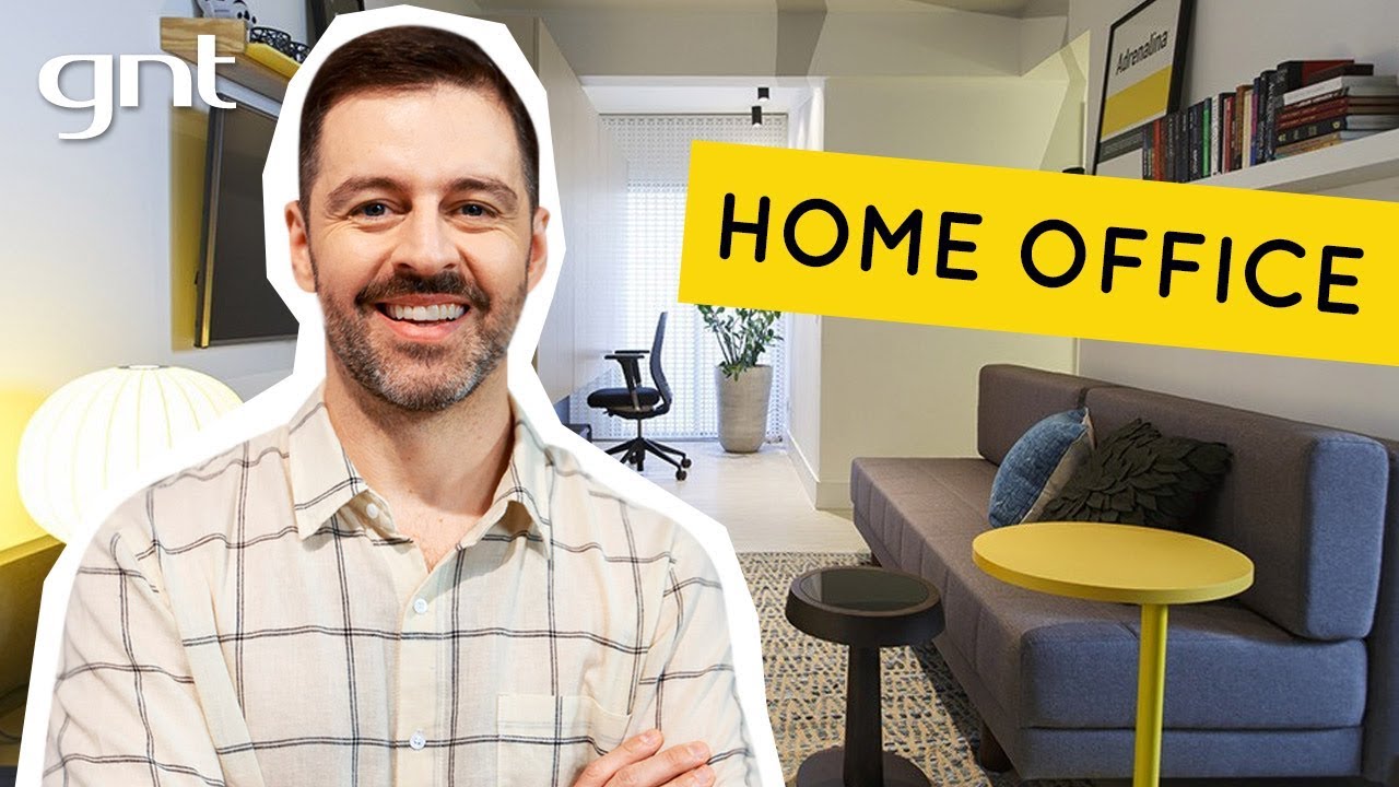 Sala e escritório: inspiração de decoração moderna | Antes e Depois | Maurício Arruda