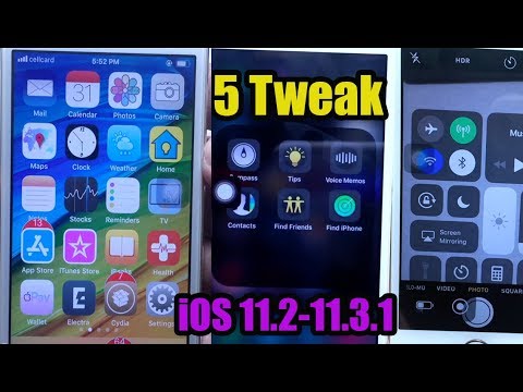 New Best 5 Cydia Tweak You Should Try iOS 11.2-11.3.1