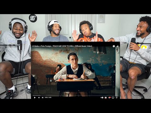 Lil Mabu x Fivio Foreign - TEACH ME HOW TO DRILL (REACTION!)