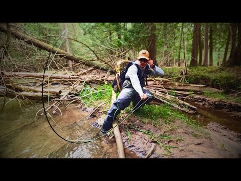 How To Fly Fish In Tight Wooded Areas and Small Streams