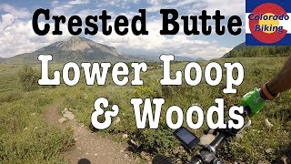 Riding lower loop back to town