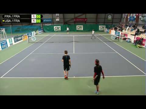 France / France vs USA / France  (double) - Open Super 12 Auray Tennis - Court 4