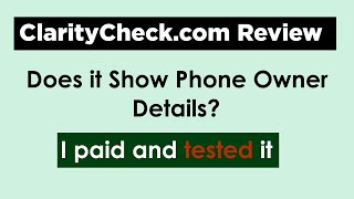 ClarityCheck.com Review: Is Clarity Check  Legit or a Scam? | Online background check Web Tool