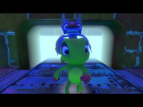 Yooka-Laylee 100% playthrough pt 7 Galleon Galaxy. PC gameplay