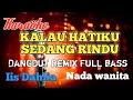 Rindu Remix Karaoke Nada Wanita