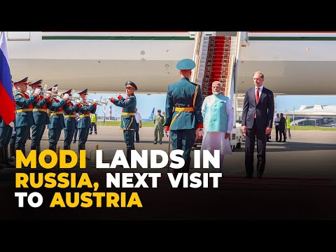 Prime Minister Modi embarks on 3 day official visit to Russia & Austria