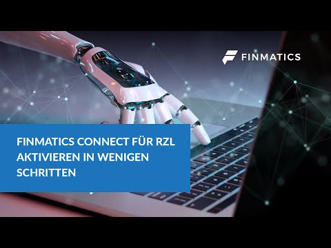 Finmatics Connect für RZL -  Aktivierung in RZL