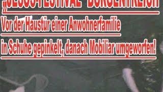 preview picture of video 'Wildpinkelei vor der Haustür auf Jesus-Festival in Borgentreich!'