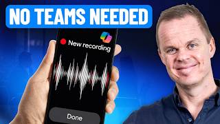 How to Record Physical Meetings with Microsoft 365 Copilot