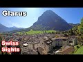 Glarus Switzerland 4K Beautiful Town Swiss Alps