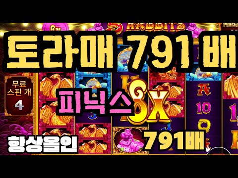[슬롯][제보영상][닉네임:항상올인] 토라매 791배