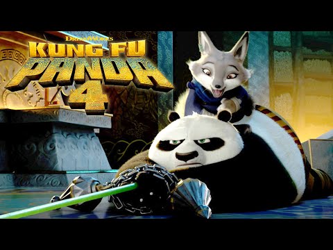 NEW KUNG FU PANDA 4 SNEAK PEEK | Po Catches a Thief in the Hall of Heroes | KUNG FU PANDA 4