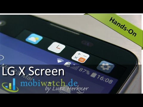 LG X Screen: Erste Testergebnisse + Details | Hands-on-Video