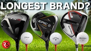 Which is the LONGEST golf brand?