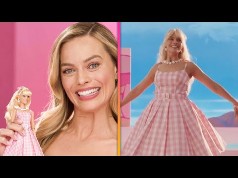 “Barbie” Movie Cast See Their Dolls For The First Time