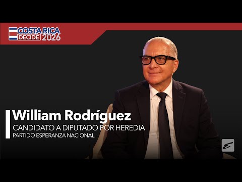 William Rodríguez, candidato a diputado por Heredia | Partido Esperanza Nacional