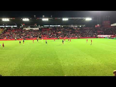Full time at Pittodrie. Aberdeen 1-1 HJK Helsinki. Europa Conference 05/10/23